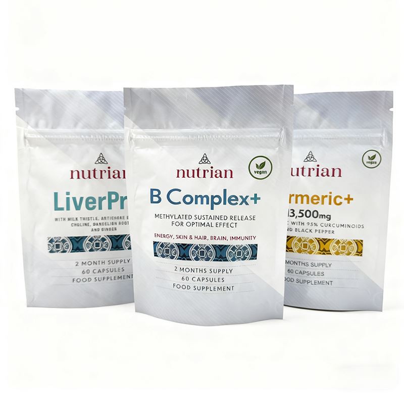 Stand Up Yeniden Kullanılabilir Gıda Torbaları